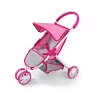 MILLY MALLY Puppenwagen Susie Prestige - Pink/Grau/Weiß
