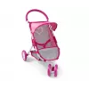 MILLY MALLY Puppenwagen Susie Prestige - Pink/Grau/Weiß