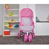 MILLY MALLY Puppenwagen Susie Prestige - Pink/Grau/Weiß
