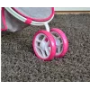 MILLY MALLY Puppenwagen Susie Prestige - Pink/Grau/Weiß