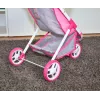MILLY MALLY Puppenwagen Susie Prestige - Pink/Grau/Weiß