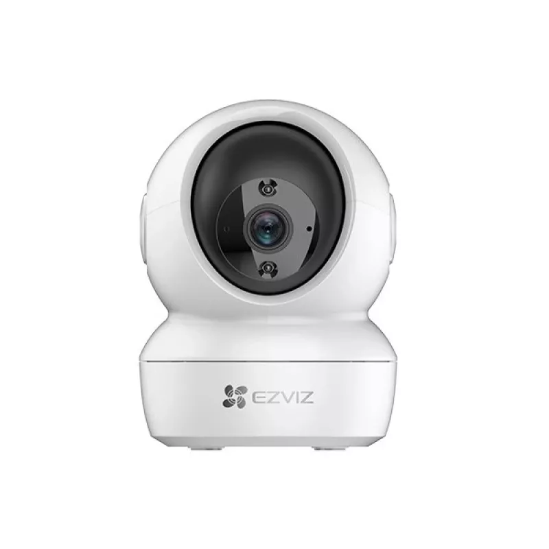 EZVIZ H6C 2MP Pan & Tilt Indoor Security Camera, Full HD 1080p, Night Vision, Two-Way Audio, Wi-Fi, Weiß