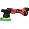 Yato YT-82920 Auto-Poliermaschine 5000 U/min 1200W Rotationspolierer mit variabler Drehzahl, Sanftanlauf, 180-mm-Scheibe, 5 m Kabel