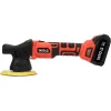 Yato YT-82920 Auto-Poliermaschine 5000 U/min 1200W Rotationspolierer mit variabler Drehzahl, Sanftanlauf, 180-mm-Scheibe, 5 m Kabel