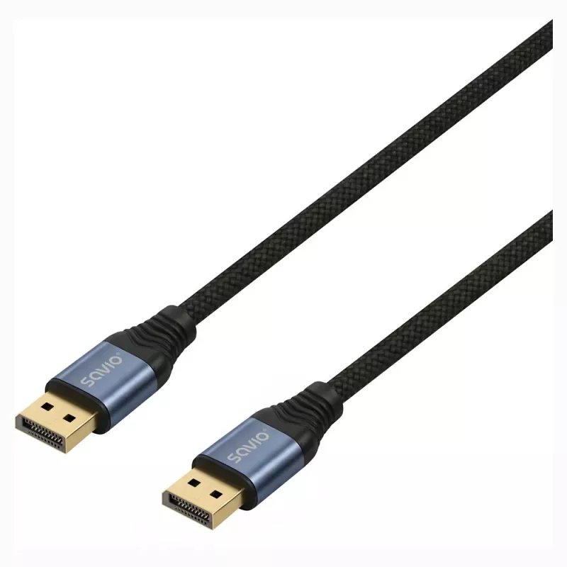 SAVIO CL-209 DisplayPort 2.1 Kabel 1m Schwarz