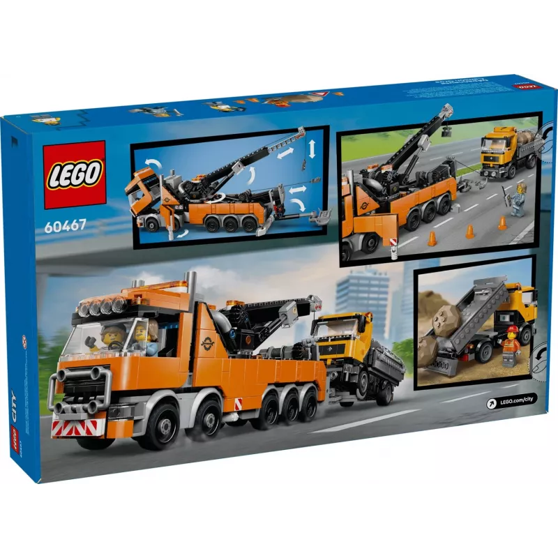 LEGO City 60467 Abschleppwagen mit Kran