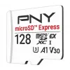 PNY 128GB microSDXC Express Card UHS-I U3 V30 A1 mit SD-Adapter