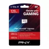 PNY 128GB microSDXC Express Card UHS-I U3 V30 A1 mit SD-Adapter