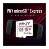 PNY 128GB microSDXC Express Card UHS-I U3 V30 A1 mit SD-Adapter