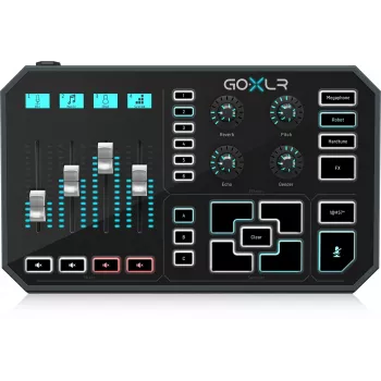 TC Helicon GO XLR – Digitaler Broadcast-Mixer / Audio-Interface für Streaming
