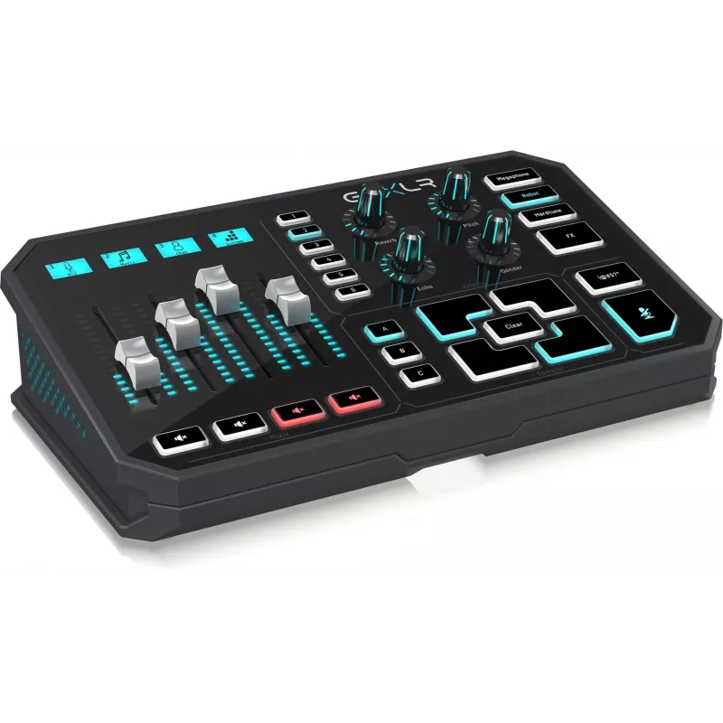 TC Helicon GO XLR – Digitaler Broadcast-Mixer / Audio-Interface für Streaming