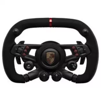 Fanatec CSL Elite Porsche Vision GT Lenkrad, Alcantara, OLED-Display, 310 mm Breite - Schwarz
