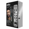 Braun MGK7491 17-in-1 Multi-Grooming Style Kit, Schwarz/Silber, kabellos, Li-Ion, 100 min Laufzeit