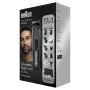 Braun MGK7491 17-in-1 Multi-Grooming Style Kit, Schwarz/Silber, kabellos, Li-Ion, 100 min Laufzeit