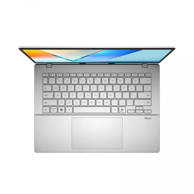 ASUS Vivobook S14 M3407GA-SF013W Ryzen AI 7 445 14,0 Zoll WUXGA 60Hz 300nits 16GB DDR5 512GB SSD Radeon Graphics FHD Kamera 70Whrs Windows 11 Aluminium Cool Silver