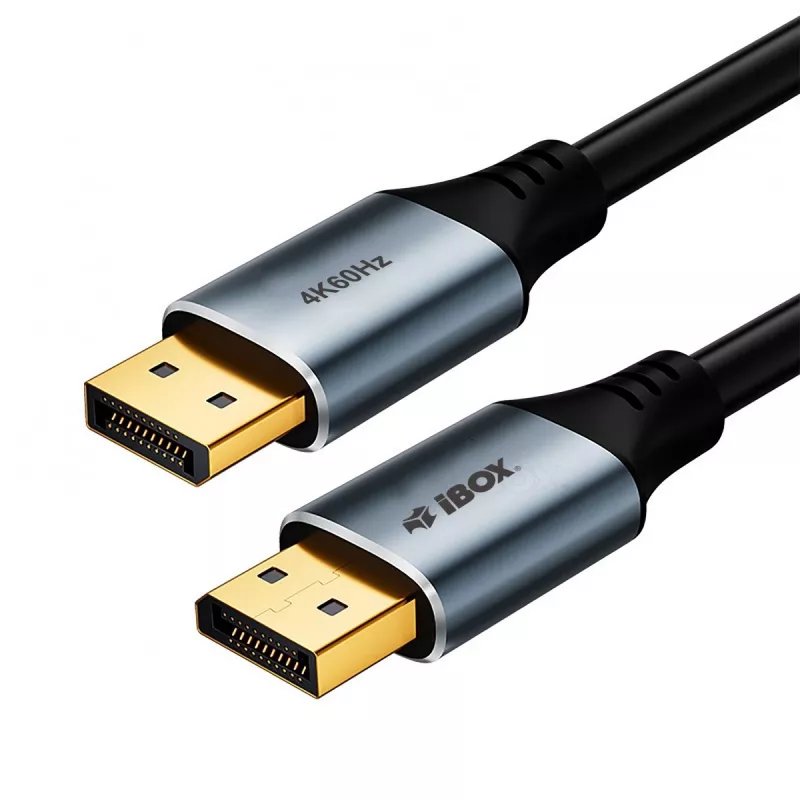 IBOX DisplayPort Kabel 4K 60Hz 1m
