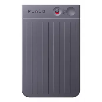 PLAUD NOTE Black AI Voice Recorder mit 64 GB Speicher, Bluetooth 5.0, USB-C, Dual-Mikrofone, MagSafe-kompatibel