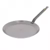 De Buyer 5615.24 Crêpe-Pfanne, Edelstahl, Silber, 24 x 20,1 x 10,9 cm