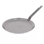 De Buyer 5615.24 Crêpe-Pfanne, Edelstahl, Silber, 24 x 20,1 x 10,9 cm