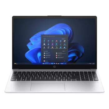 HP 250R G10 Core 5 120U 15.6 inch FHD 250nits AG 16GB DDR5 5200 SSD512 Iris Xe Cam1080p 41Wh W11Pro Turbo Silver 3Y OnSite