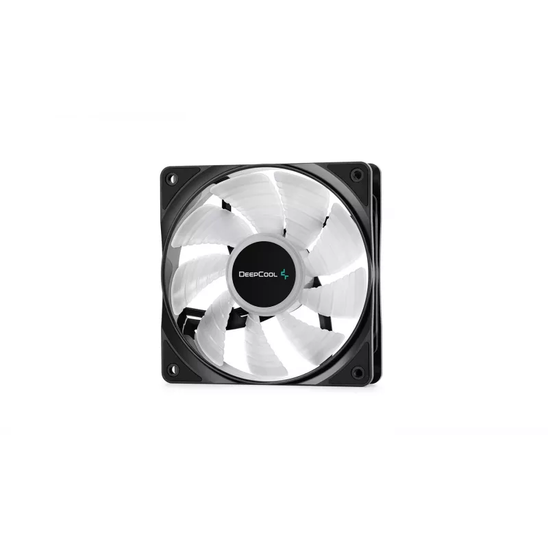 DeepCool RF120 3-in-1 RGB PWM 120mm Gehäuselüfter (Schwarz, 3er-Pack)