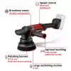 EINHELL Professional Akku-Exzenterschleifer CP-EP 18/125 Li BL-Solo, 18V, 125mm, Rot/Schwarz, Bare Tool