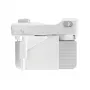 SMAPP 393.5 Elektrische Aufschnittmaschine, klappbar, 150 W, Edelstahlklinge, Weiß