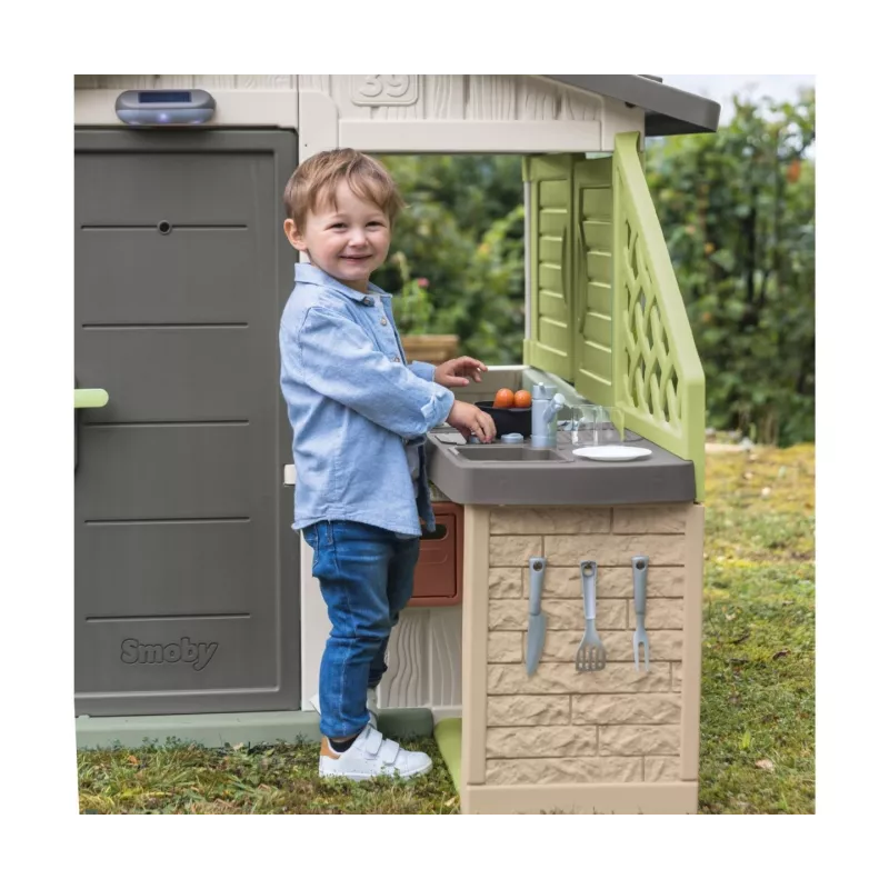 Smoby Life Summer Kitchen Grill mit Zubehör