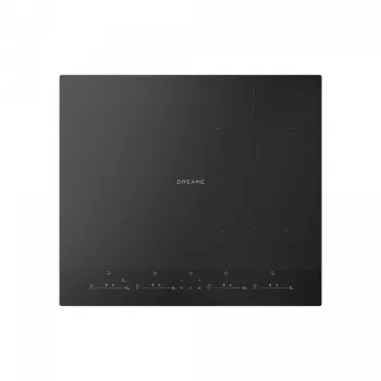 Dreame EZ60 Pro Einbau-Induktionskochfeld, 4 Zonen, 7000W, Schwarz