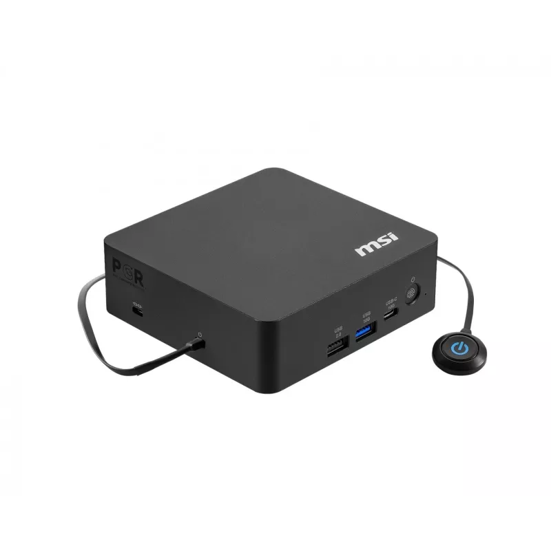 MSI Cubi NUC AI+ 3MG-004BEU Mini PC, Intel Core Ultra 7 355, No OS, Schwarz