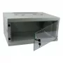 ALLNET 19 Zoll Wandgehäuse 12U W541/D445mm 1-teilig Lichtgrau SMQ Serie