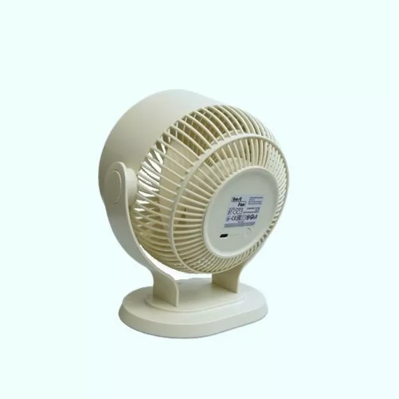 Maestro BT-003 USB Tischventilator, Schwarz, 10 cm Lüfterblätter, 2 Geschwindigkeiten, Kompaktes Design