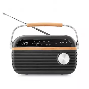 JVC RA-E215G Tragbares Radio FM/AM Analog Grau