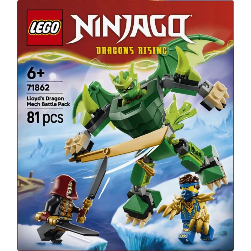 LEGO Ninjago 71862 Lloyds Drachen-Mech-Battle-Pack Bausteine