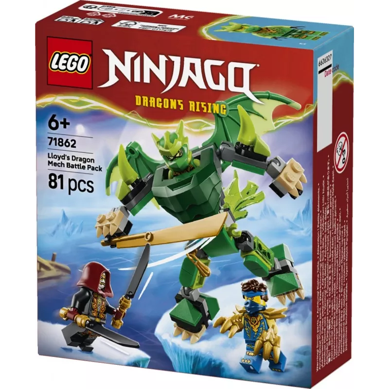 LEGO Ninjago 71862 Lloyds Drachen-Mech-Battle-Pack Bausteine