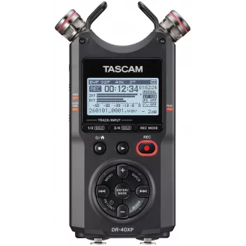 Tascam DR-40XP Tragbarer Digitalrekorder mit USB-Audiointerface