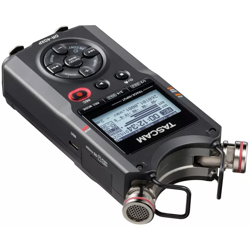 Tascam DR-40XP Tragbarer Digitalrekorder mit USB-Audiointerface