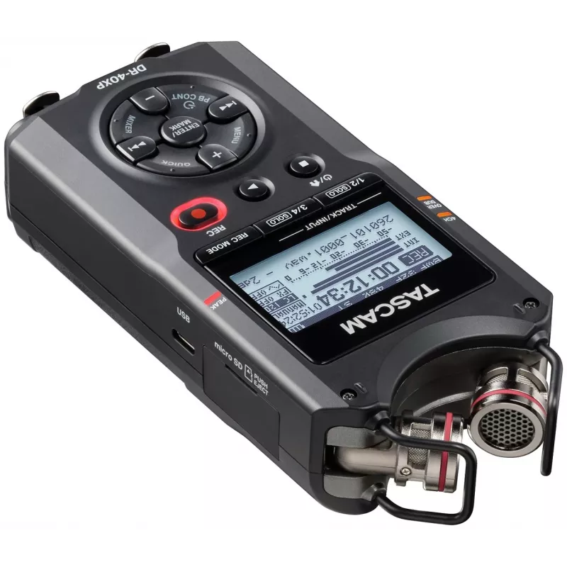 Tascam DR-40XP Tragbarer Digitalrekorder mit USB-Audiointerface