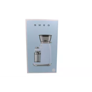 Smeg CGF03WHEU 50's Style Kaffeemühle, 30 Mahlgrade, 350g Bohnenbehälter, 150W, Weiß