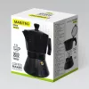 Maestro Granite MR-1667-3 Moka-Kaffeekocher 150ml 3 Tassen Grau