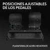 Logitech G RS Racing Pedals - 3-Pedal-Set mit Load-Cell-Bremse - Schwarz - für PC