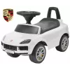 MILLY MALLY Kinderfahrzeug Porsche Cayenne S Weiß - Elektro-Kinderauto mit 12V Akku, Fernbedienung, LED-Leuchten