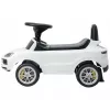 MILLY MALLY Kinderfahrzeug Porsche Cayenne S Weiß - Elektro-Kinderauto mit 12V Akku, Fernbedienung, LED-Leuchten