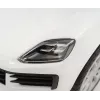 MILLY MALLY Kinderfahrzeug Porsche Cayenne S Weiß - Elektro-Kinderauto mit 12V Akku, Fernbedienung, LED-Leuchten