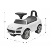 MILLY MALLY Kinderfahrzeug Porsche Cayenne S Weiß - Elektro-Kinderauto mit 12V Akku, Fernbedienung, LED-Leuchten