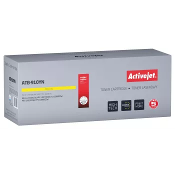Activejet ATB-910YN Tonerpatrone (Ersatz für Brother TN-910Y, Supreme, 9000 Seiten, Gelb)