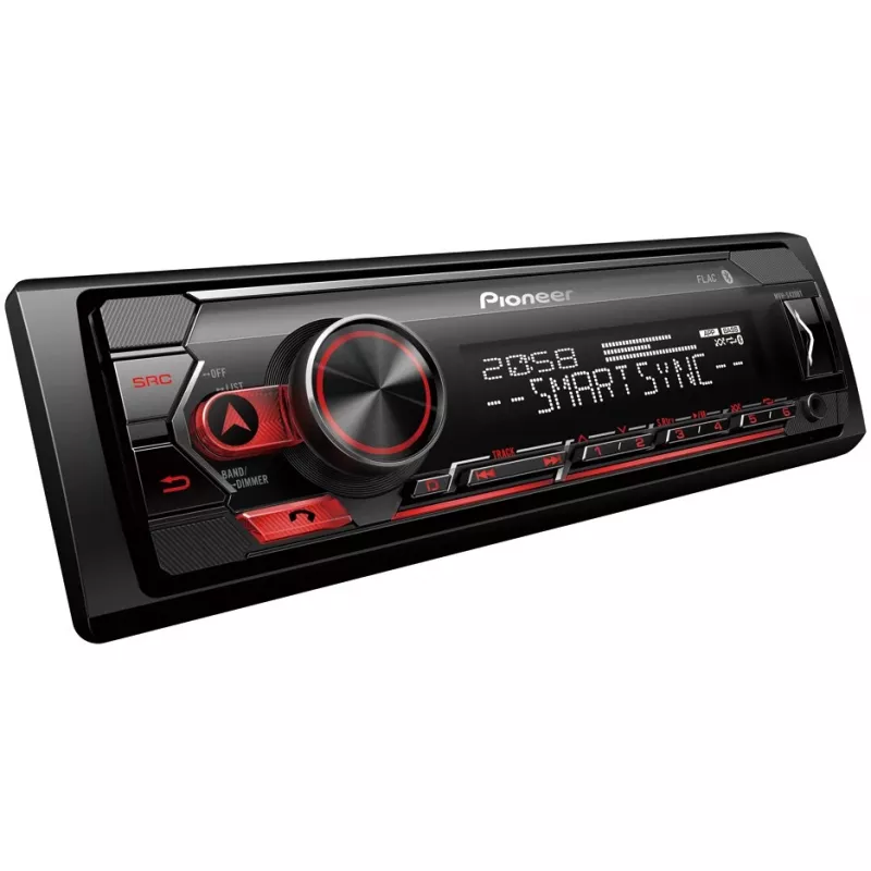 Pioneer MVH-S420BT 1-DIN Bluetooth Autoradio mit RDS, Kurzchassis