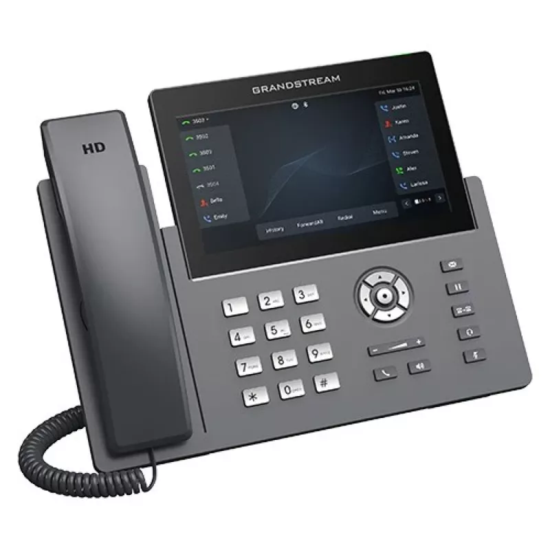 Grandstream GRP2670 IP-Telefon 12 Leitungen 7 inch Touchscreen Wi-Fi Bluetooth PoE Schwarz
