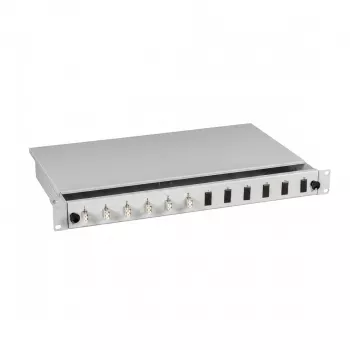 EFB Elektronik Spleißbox LC 50/125µm OM3 ausziehbar 12 Pigtails / 6 Kupplungen