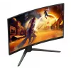 AOC C32G4Z 31.5 inch Curved Gaming Monitor, Full HD, 240Hz, 1ms, VA, FreeSync Premium, Schwarz/Rot